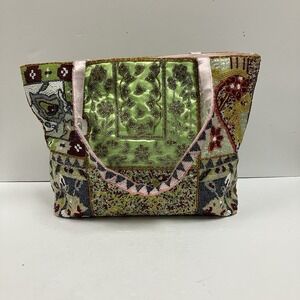 Vintage Purse Bag Hand Beaded Artisan‎ Handmade